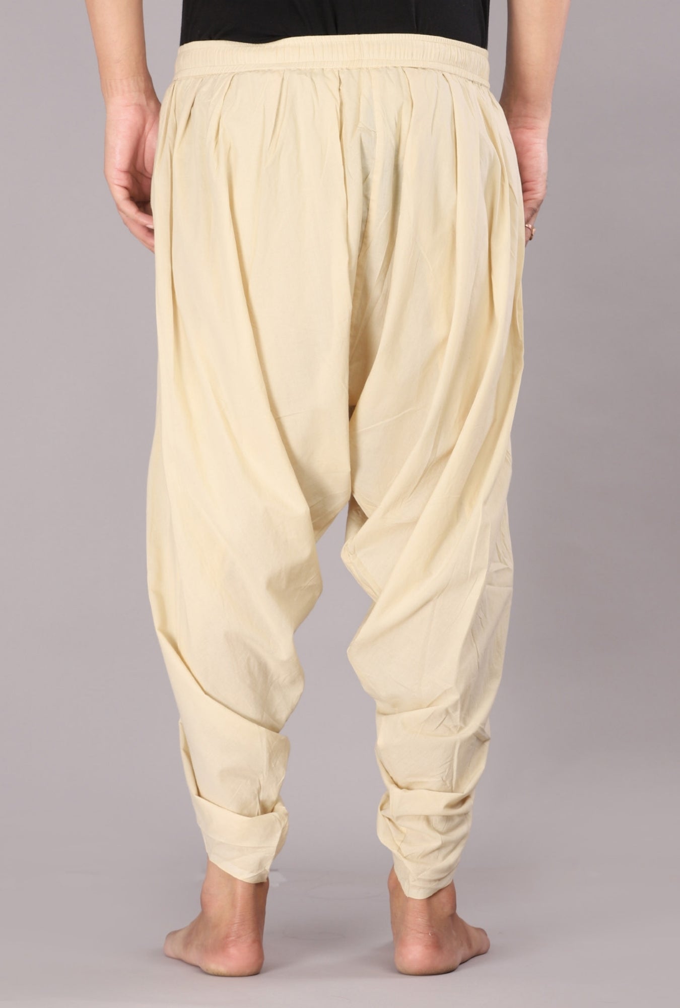 Men's Beige Dhoti Pant – Stand Out in Traditional Events