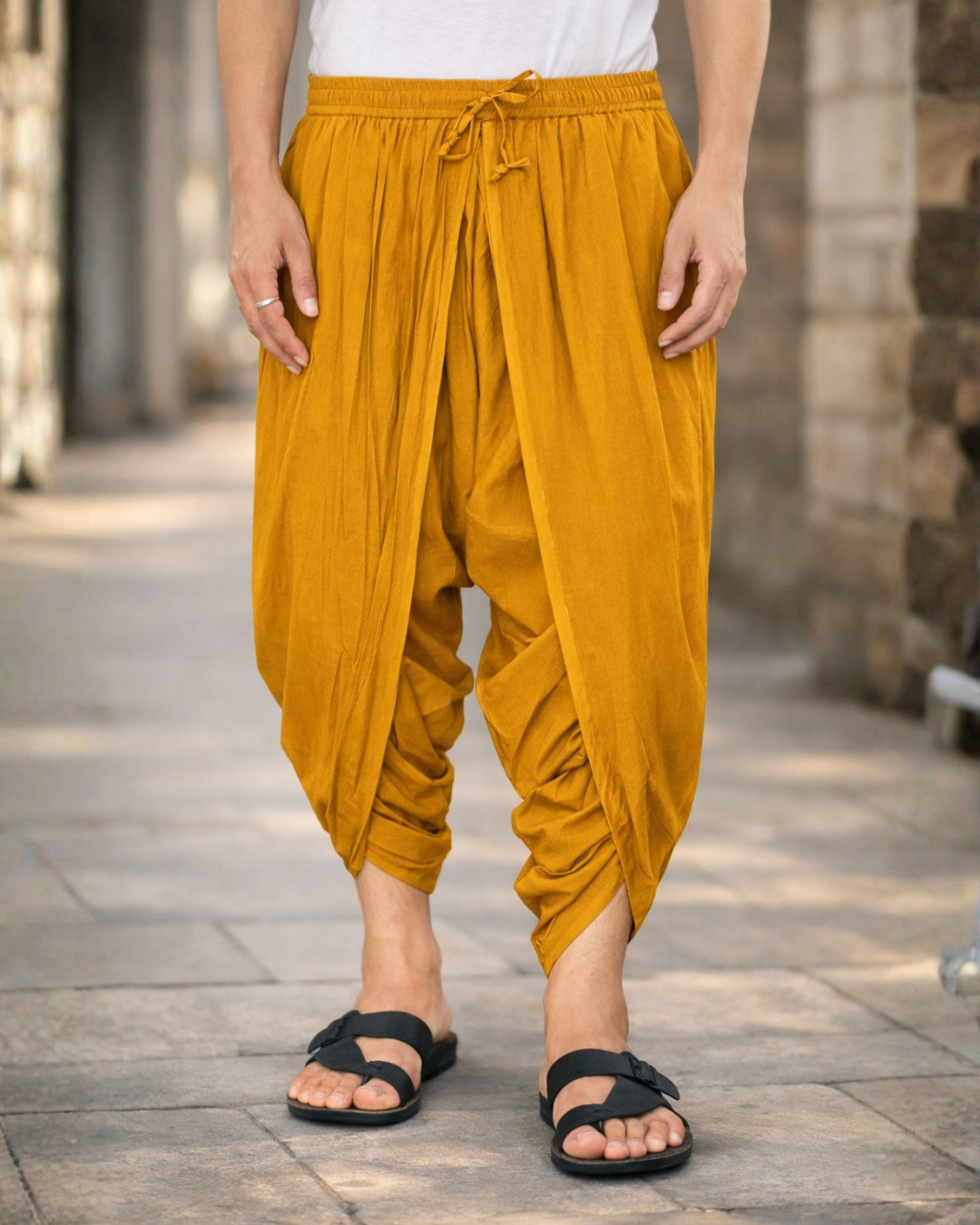 Dhoti Pant Celebrate Turmeric Heritage with Style