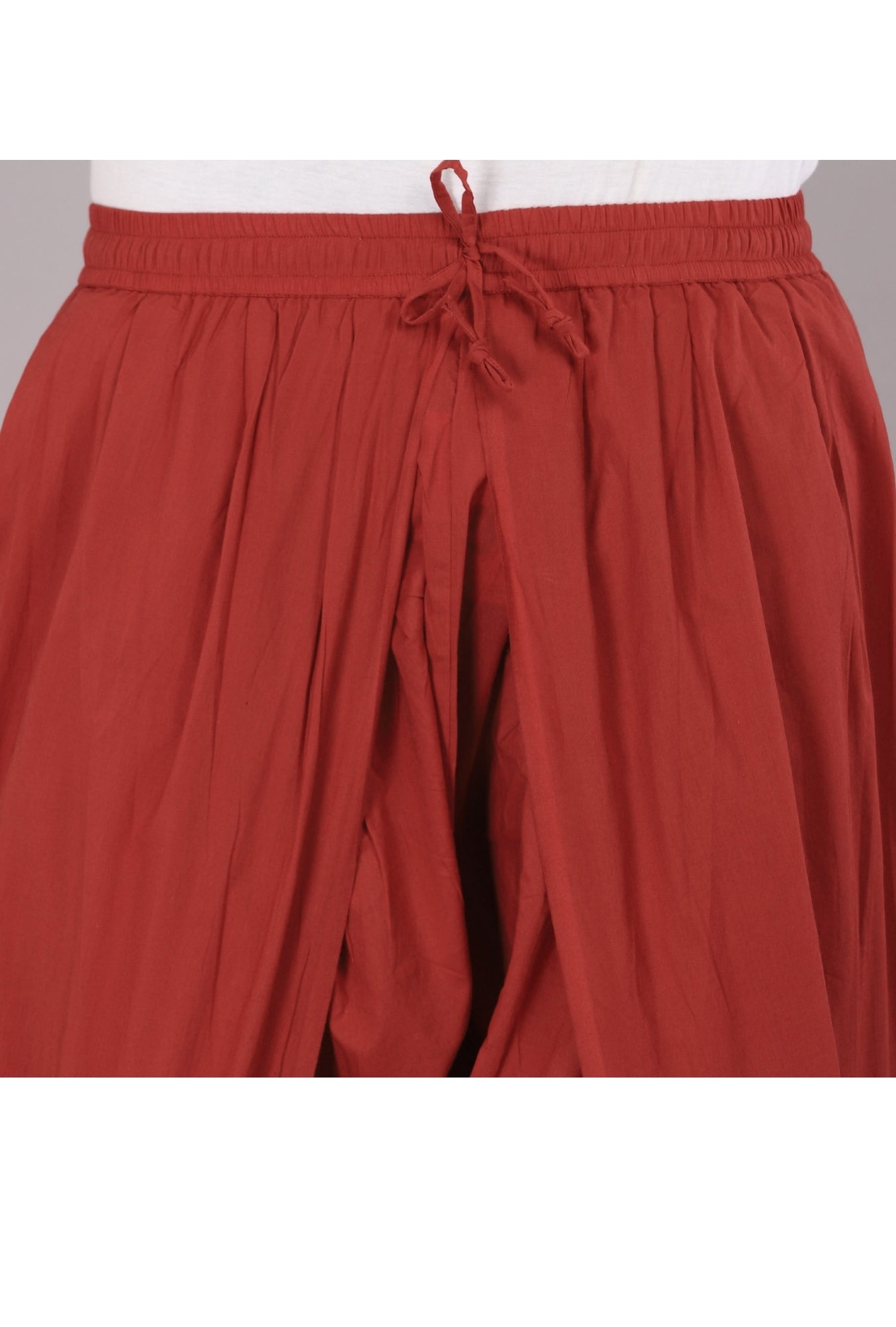 Vibrant Maroon Men's Dhoti Pant – Ideal for Weddings and Festivals