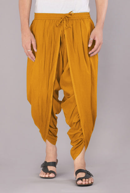 Men's Dhoti Pant – Celebrate Gold Heritage with Style