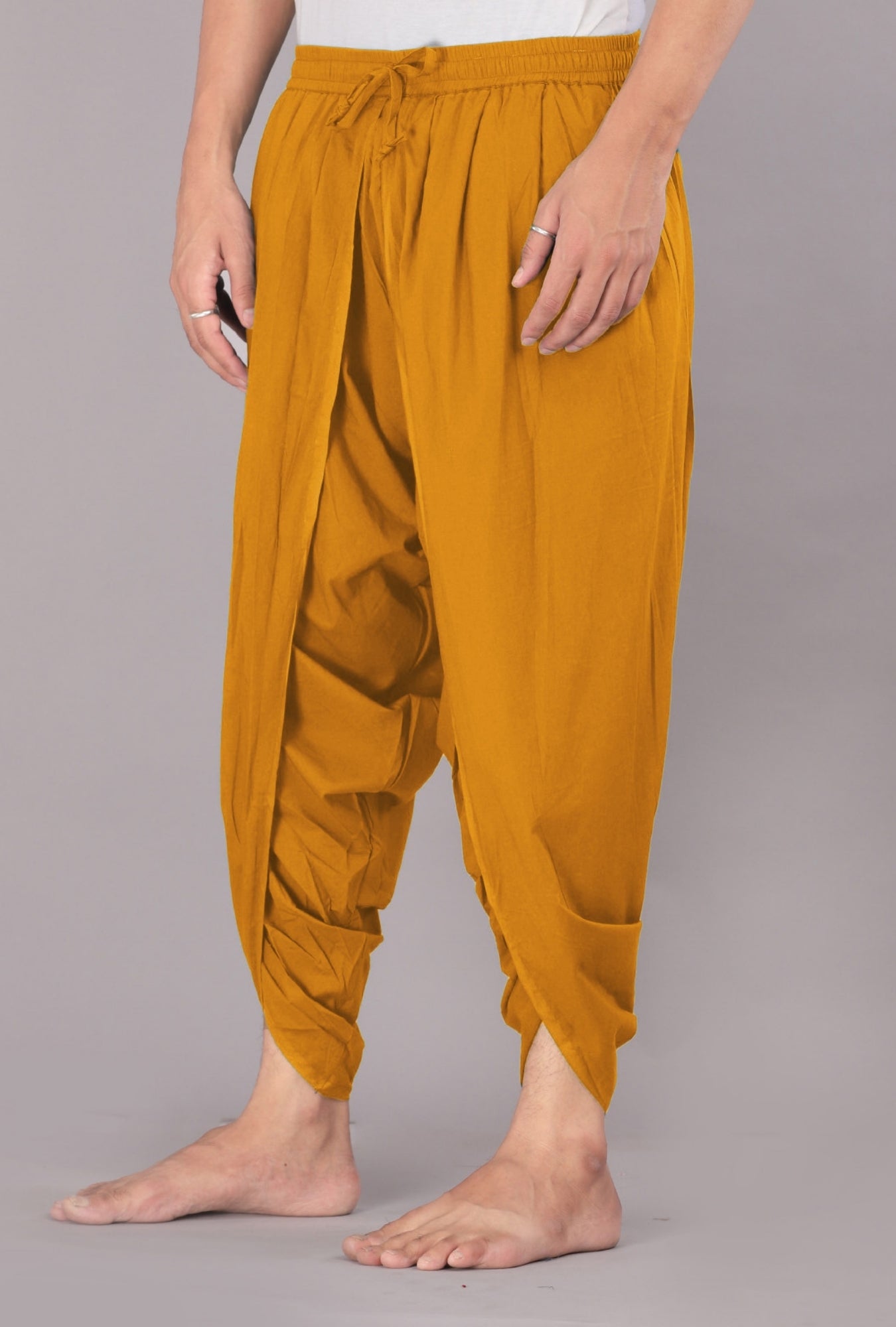 Men's Dhoti Pant – Celebrate Gold Heritage with Style