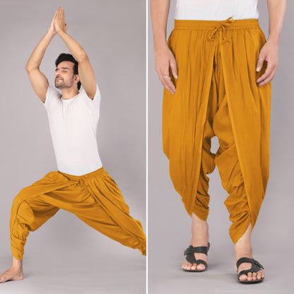 Men's Dhoti Pant – Celebrate Gold Heritage with Style